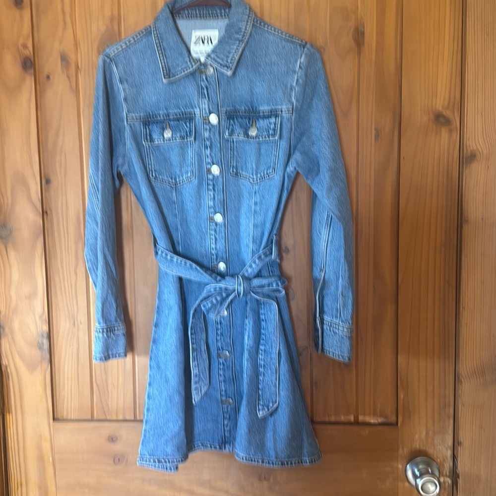 Zara denim dress
